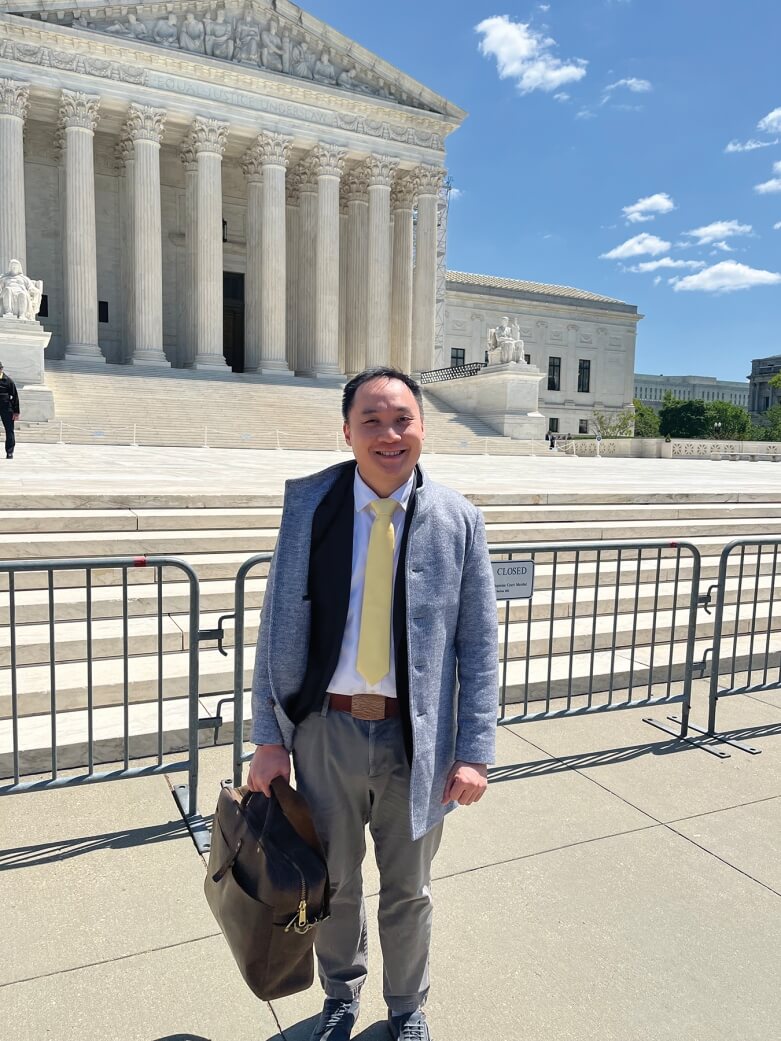 Senior attorney John Do traveled to the U.S. Supreme Court in April to hear oral arguments in Grants Pass v. Johnson,  the landmark homelessness case. 