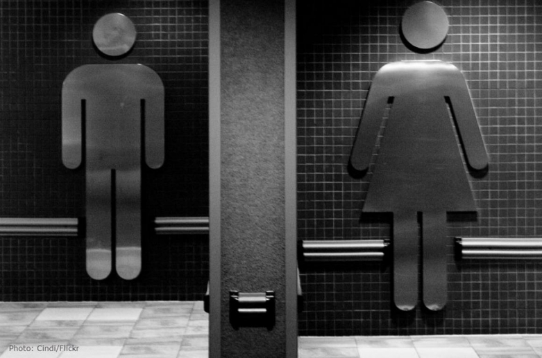 Bathroom signs