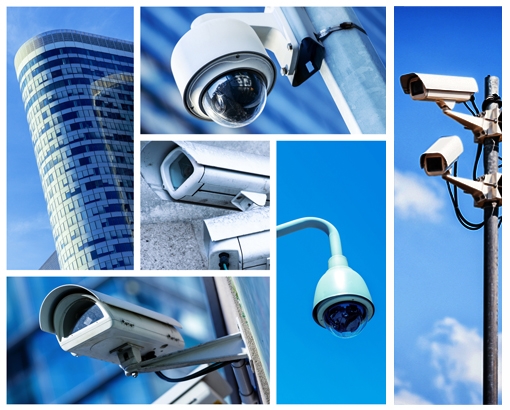 surveillance cameras