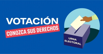 Conozca sus derechos: VOTACIÓN 