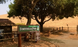 Foothills Park signage