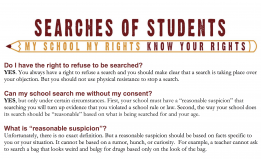searches of students