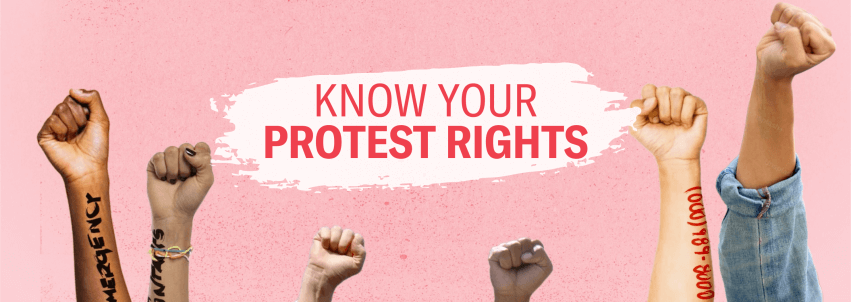 KNOW YOUR PROTEST RIGHTS